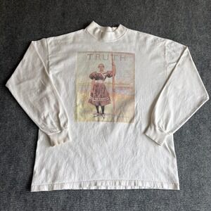 Vintage Signal Sports Truth Art Harvard Yale Magazine T-Shirt XL